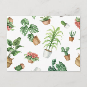 Postal Patrón de planta
