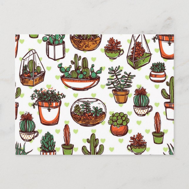 Postal Patrón de planta (Anverso)