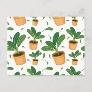 Postal Patrón de planta