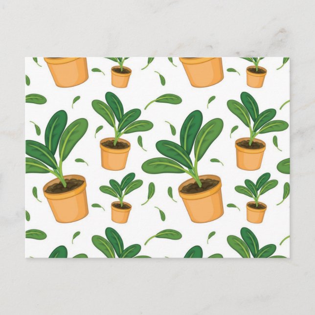 Postal Patrón de planta (Anverso)
