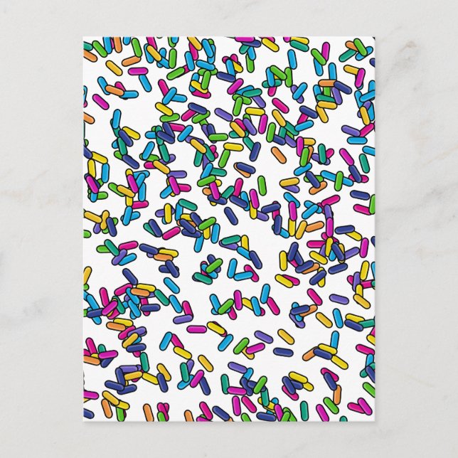 Postal Patrón de rociadores dispersos (Anverso)