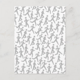 Postal Patrón de Runner