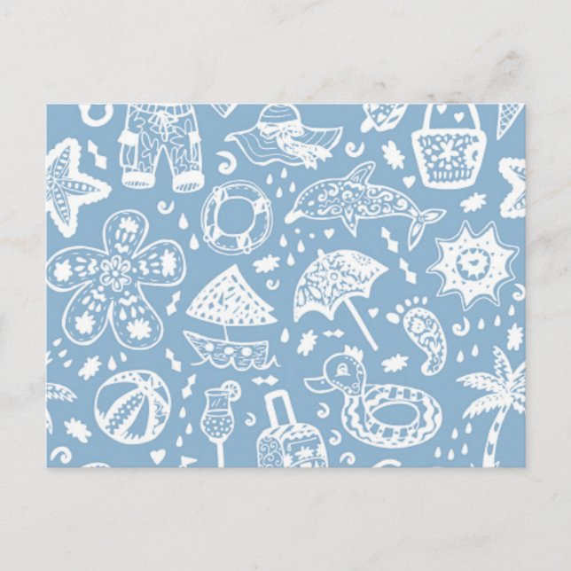 Postal Patrón de verano (Anverso)