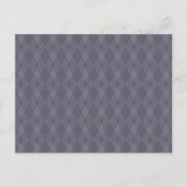 Postal Patrón de zag en zig gris, fresco, moderno, de mod