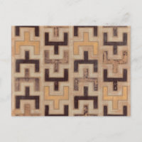 Patrón decorativo de paño de barro africano
