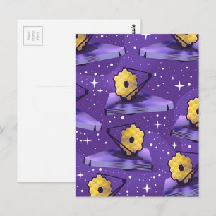 Postal Patrón del telescopio espacial James Webb