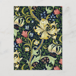 Postal Patrón floral William Morris Golden Lily