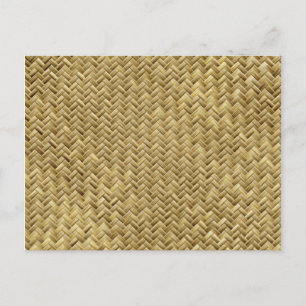 Postal Patrón gráfico Geométrico Golden Basketweave