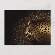 Patrón jaguar dorado