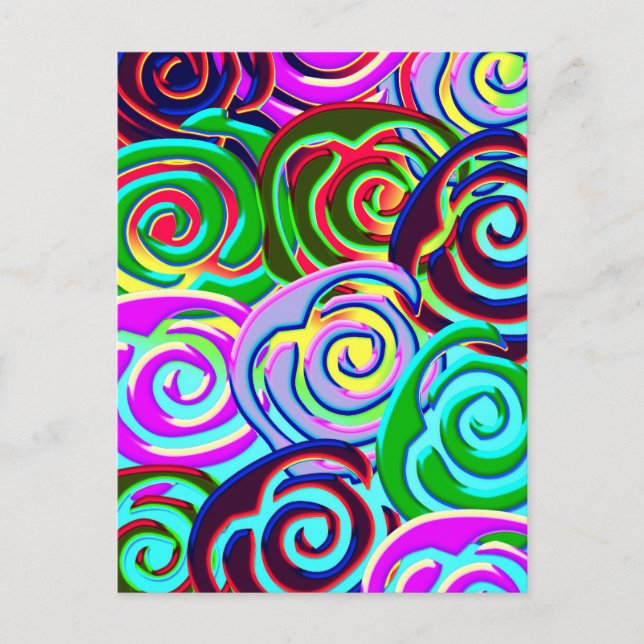 Postal patrón lollypop (Anverso)