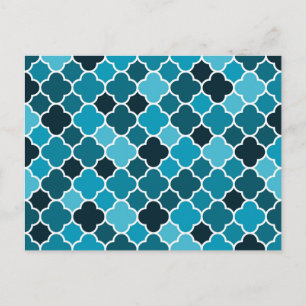 Postal Patrón marroquí