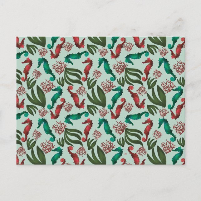 Postal Patrón naumático de la mita de la marea de agua (Anverso)