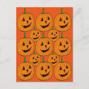 Postal Patrón Personalizado de Jack feliz o Lantern