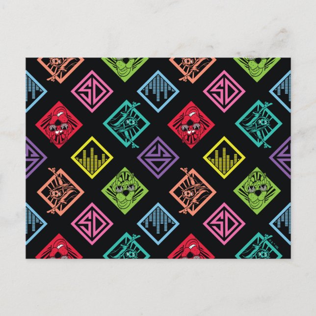 Postal Patrón Scooby-Doo de DJ (Anverso)