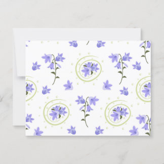 Postal Patrón sin soldadura de Bellflower