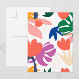 Postal Patrón tropical I