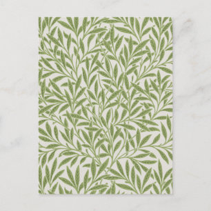 Postal Patrón Willow, William Morris