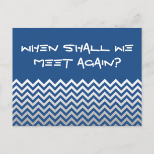 Postal Patrón ZIGZAG - gradientes grises + tu trasero.