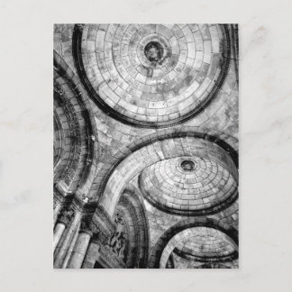 Postal Patrones circulares en ladrillo en el Sagrado Coro