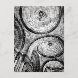 Postal Patrones circulares en ladrillo en el Sagrado Coro