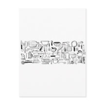 Patrones de cocina coloridos