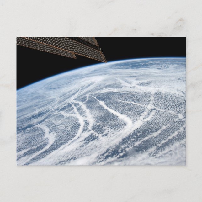 Postal Patrones De Nubes Al Sur De Las Islas Aleutianas. (Anverso)