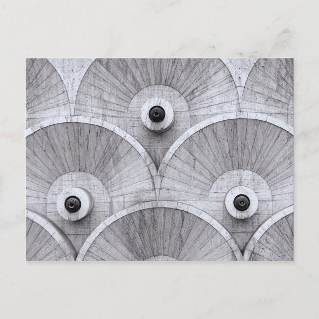 Postal Patrones simétricos en Ereván, Armenia. (Anverso)