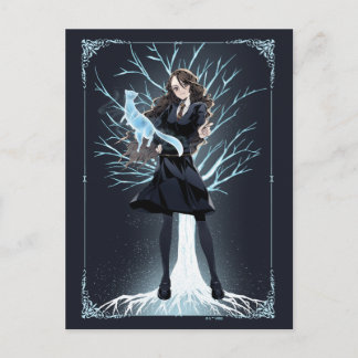 Postal Patrono Otter de Anime Hermione Granger