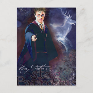Postal Patronus de Harry Potter en forma de ciervo