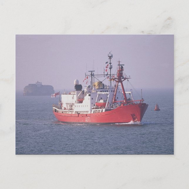 Postal Patrulla de hielo A171, "HMS Endurance", Portsmout (Anverso)