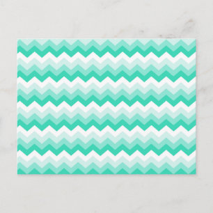 Postal Patrulla Zigzag (Turquesa, arroja en ingenio)