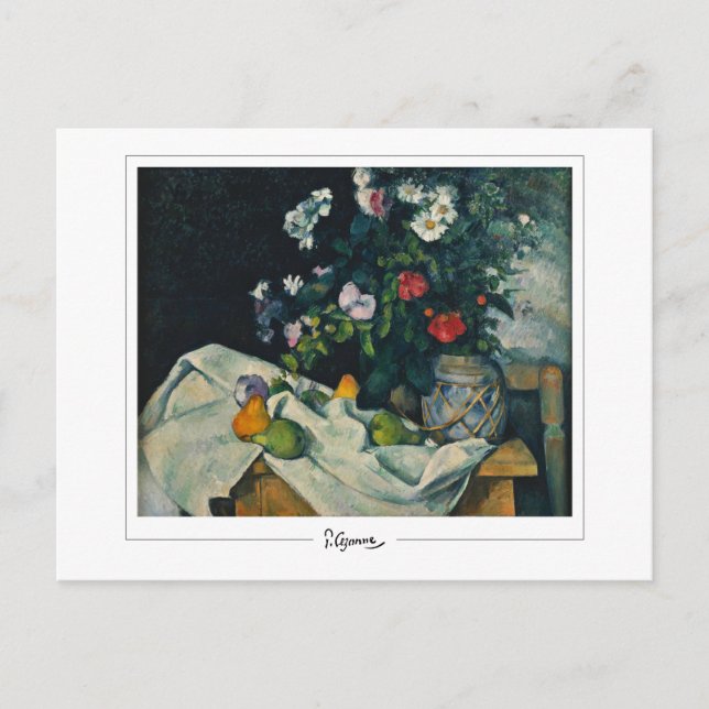 Postal Paul Cézanne #307 - Bella Artes (Anverso)