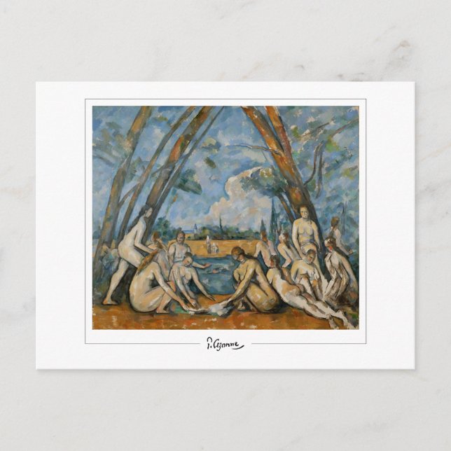 Postal Paul Cézanne #31 - Bella Artes (Anverso)