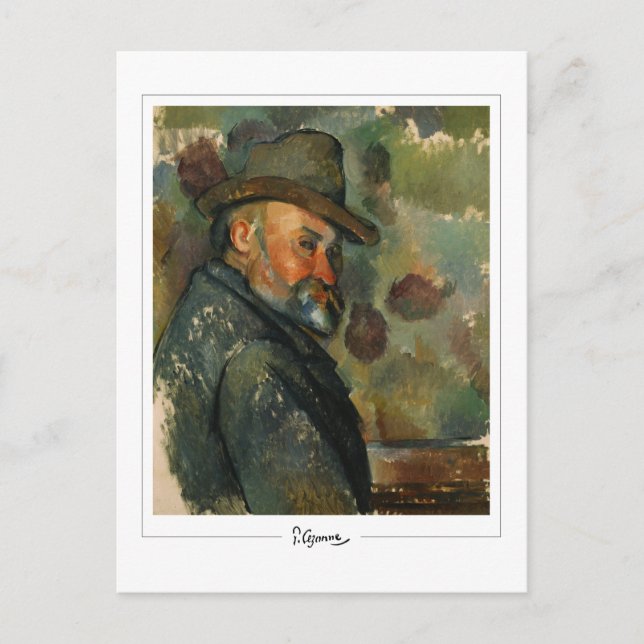 Postal Paul Cézanne #40 - Arte fino (Anverso)