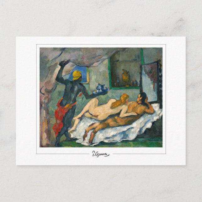 Postal Paul Cézanne #46 - Arte Selecta (Anverso)