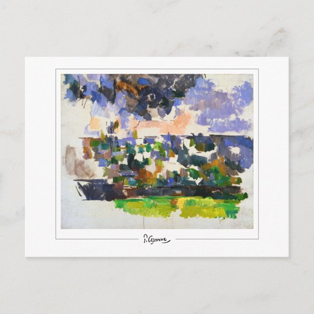 Postal Paul Cézanne #682 - Arte fino (Anverso)