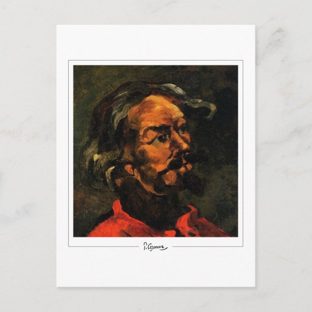 Postal Paul Cézanne #729 - Bella Artes (Anverso)