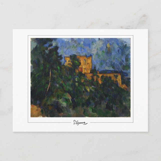 Postal Paul Cézanne #73 - Bella Artes (Anverso)
