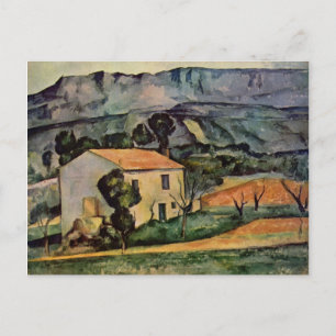 Postal Paul Cezanne Art