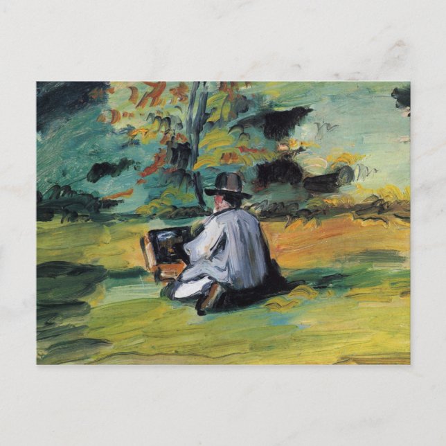 Postal Paul Cezanne Art (Anverso)