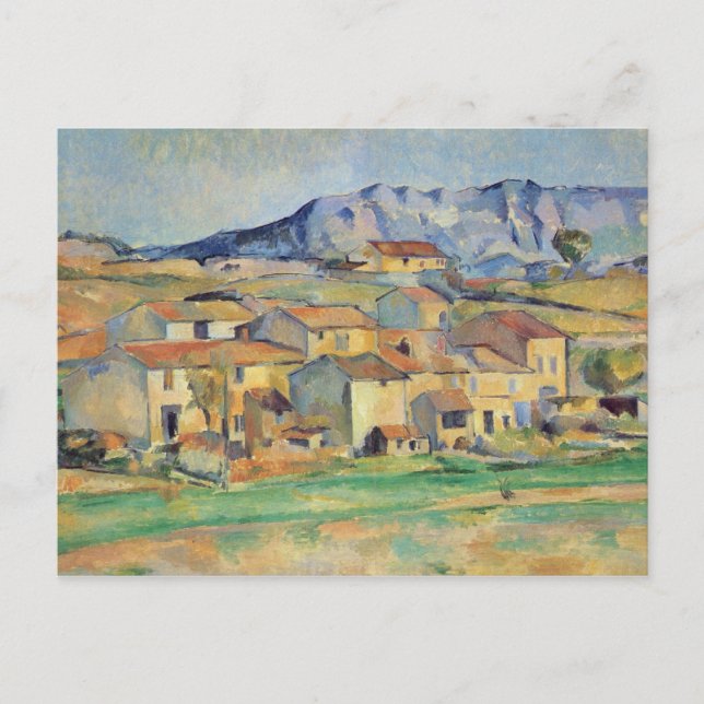 Postal Paul Cezanne Artwork (Anverso)