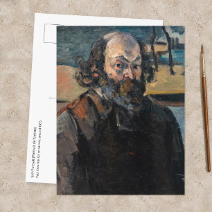 Postal Paul Cezanne - Autorretrato
