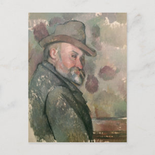 Postal Paul Cezanne   Autorretrato, 1890-94
