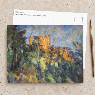 Postal Paul Cezanne - Chateau Noir