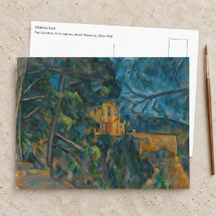 Postal Paul Cezanne - Chateau Noir