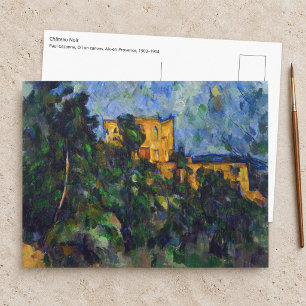 Postal Paul Cezanne - Chateau Noir