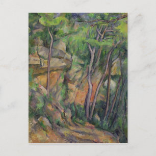 Postal Paul Cezanne En el Parque del Chateau Noir, c.18