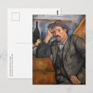 Postal Paul Cezanne - Fumador