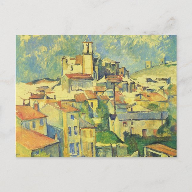 Postal Paul Cezanne - Gardanne (Anverso)
