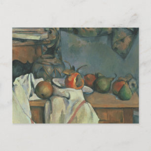 Postal Paul Cezanne - Ginger Pot con granada